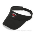 Cotton embroidered sun visor